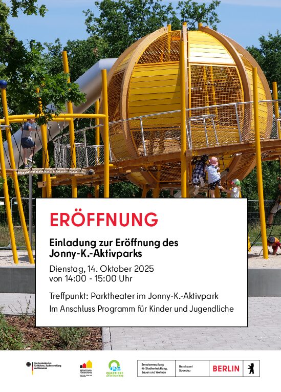 Eröffnung des Jonny-K.-Aktivparks | 14.10.2025